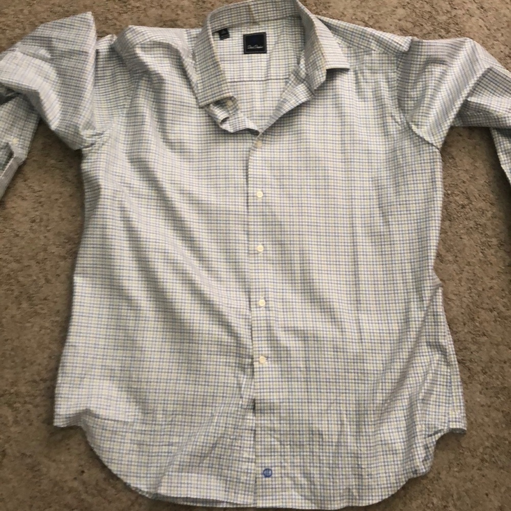 David Donahue men’s button up shirt
